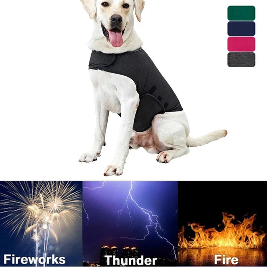 Dog Anxiety Vest XS-XL Pet Dog Anxiety Jacket Reflective Vest For Small Medium Large Dog Clothes Shirt Pet Product