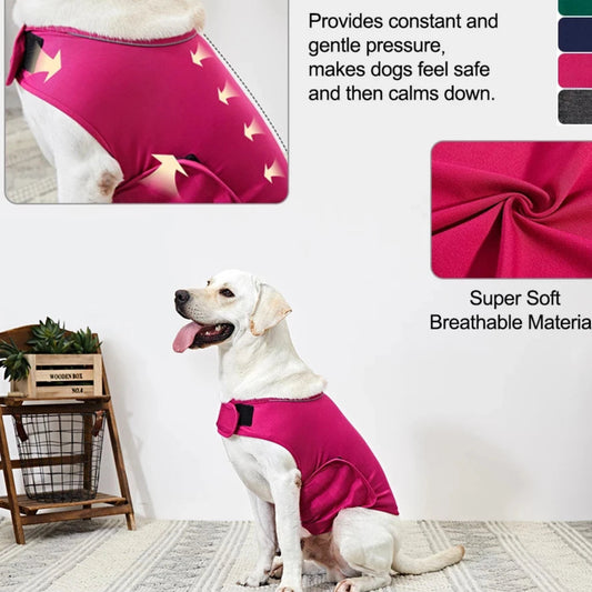 Dog Anxiety Vest XS-XL Pet Dog Anxiety Jacket Reflective Vest For Small Medium Large Dog Clothes Shirt Pet Product