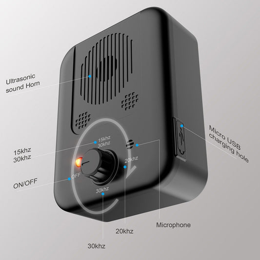 ultrasonic anti-barking device for pets and dogs