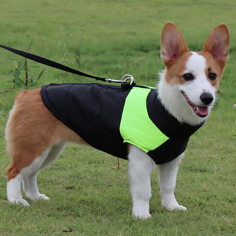 Waterproof Big Dog Vest Jacket Winter Warm Pet Dog Clothes For All Dog Sizes