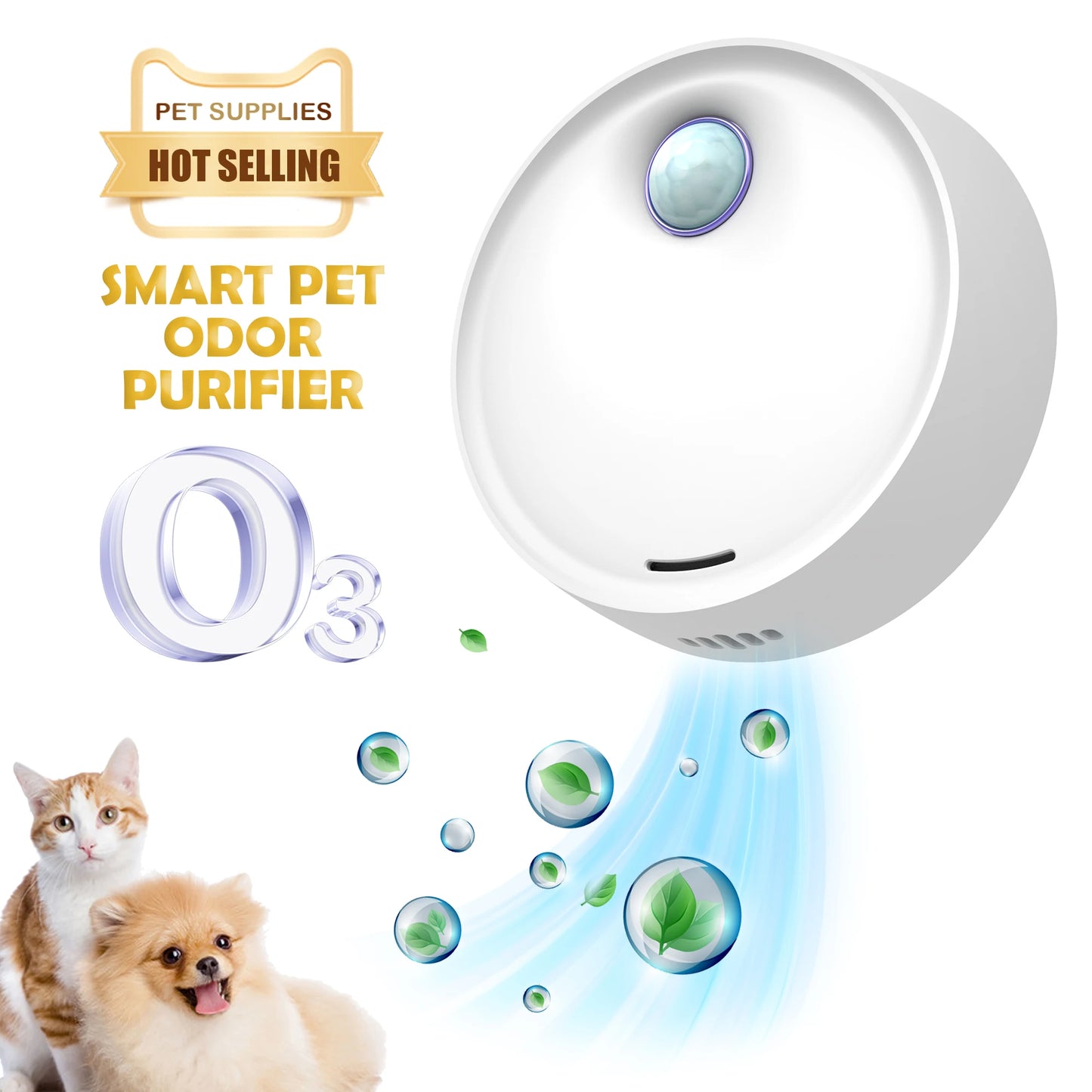 Smart Cat Litter Box Deodorizer for Cats and Dogs Pet Toilet Air Purifier Dog Cat Litter Deodorant