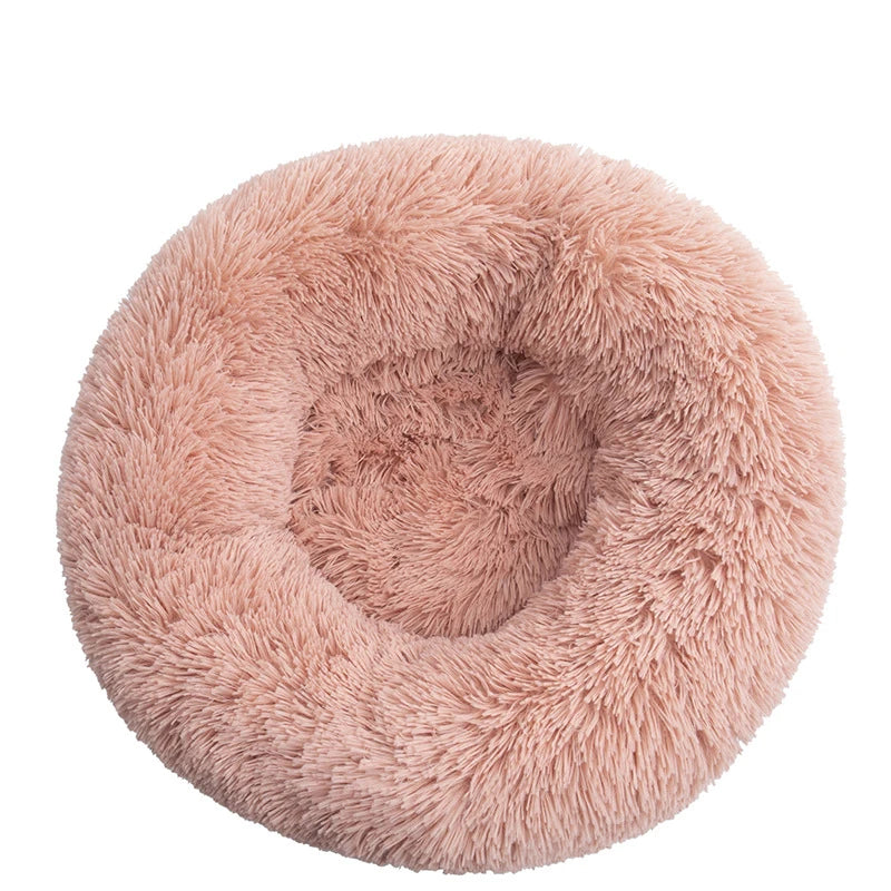 Donut Mand Dog Accessories for Large Dogs Pet Bed Round Soft Comfortable Calming Mat