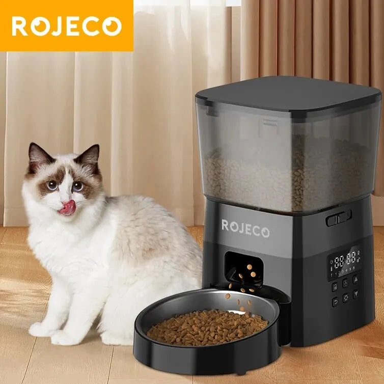 Smart Control Pet Feeder for Cats and Dogs-AUTOMATIC PET FEEDER