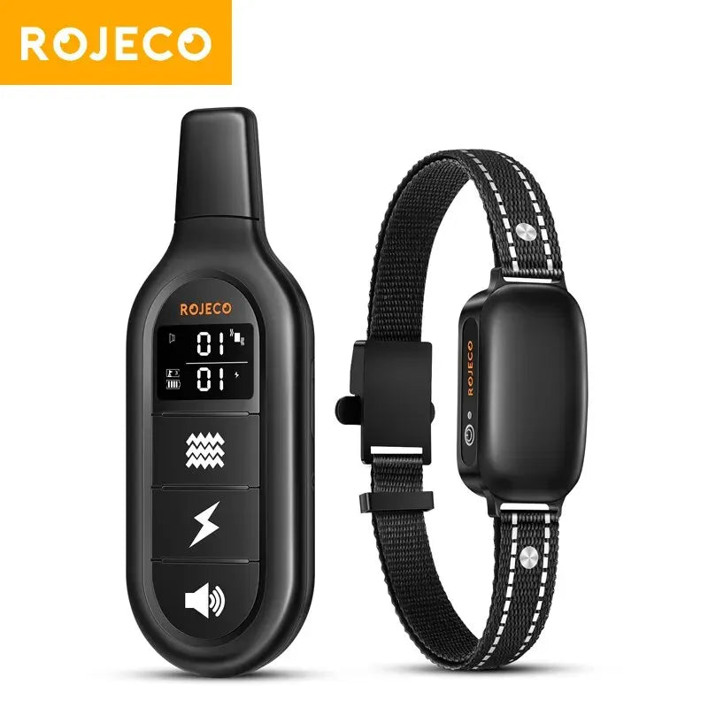 ROJECO Anti-Barking Collar for Dog Training-Train Your Dog to Stop Barking