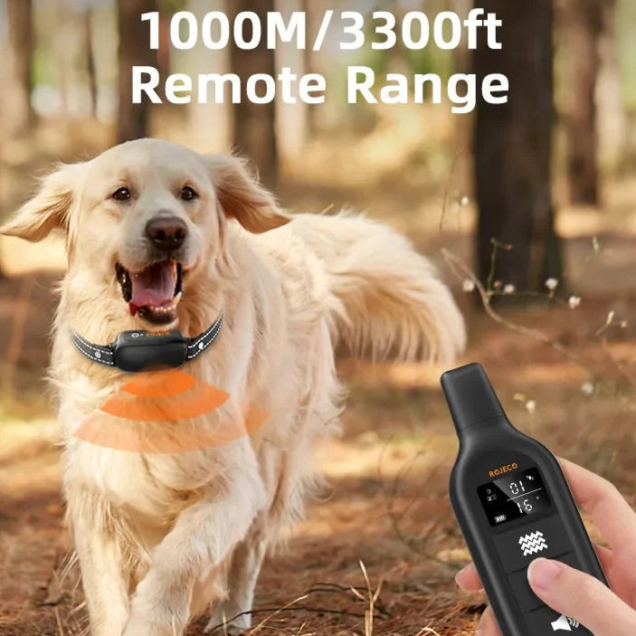 ROJECO Anti-Barking Collar for Dog Training-Train Your Dog to Stop Barking