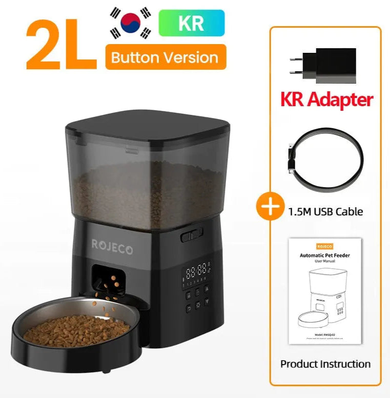 Smart Control Pet Feeder for Cats and Dogs-AUTOMATIC PET FEEDER