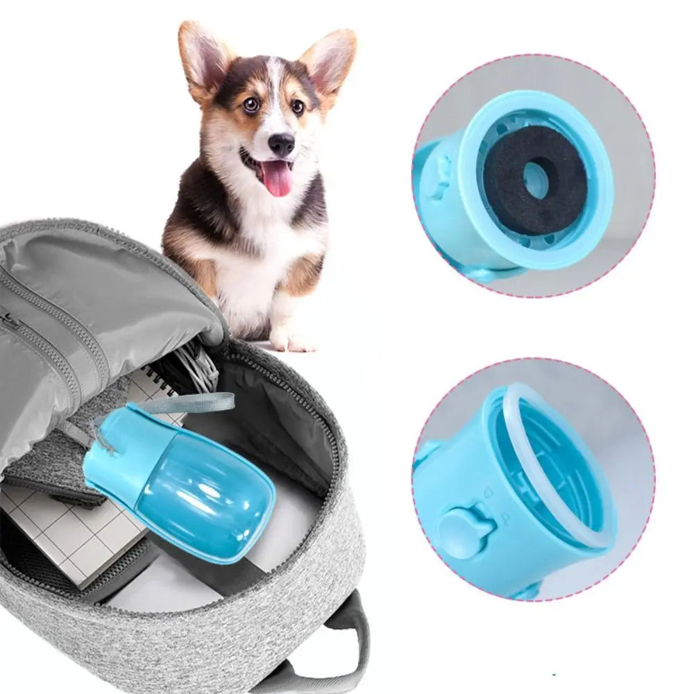 Multi-use 300ml Pet Dog Water Bottle Portable Foldable Pet Walking Feeder Leakproof Pet Water Dispenser