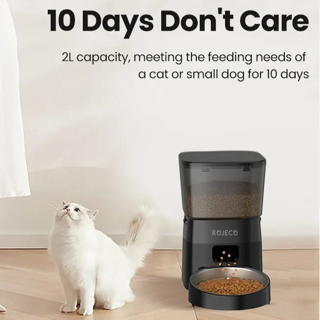 Smart Control Pet Feeder for Cats and Dogs-AUTOMATIC PET FEEDER