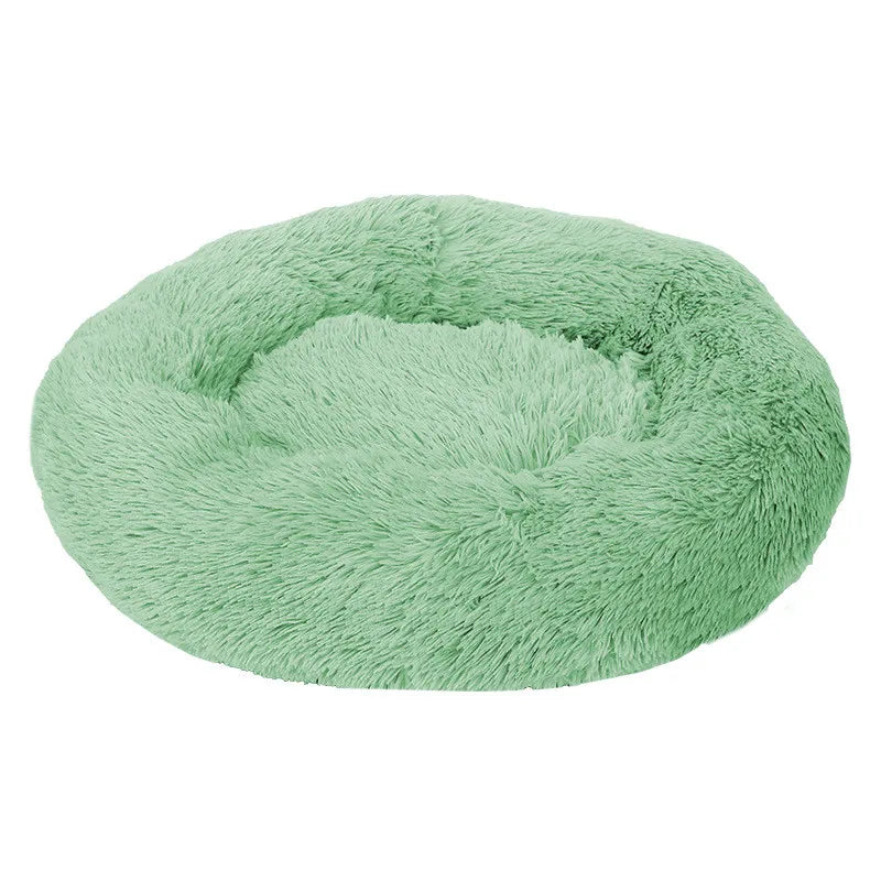 Donut Mand Dog Accessories for Large Dogs Pet Bed Round Soft Comfortable Calming Mat