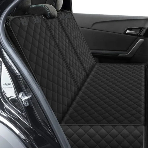 washable and waterproof car mat pet covers, travel essentials for pets in car