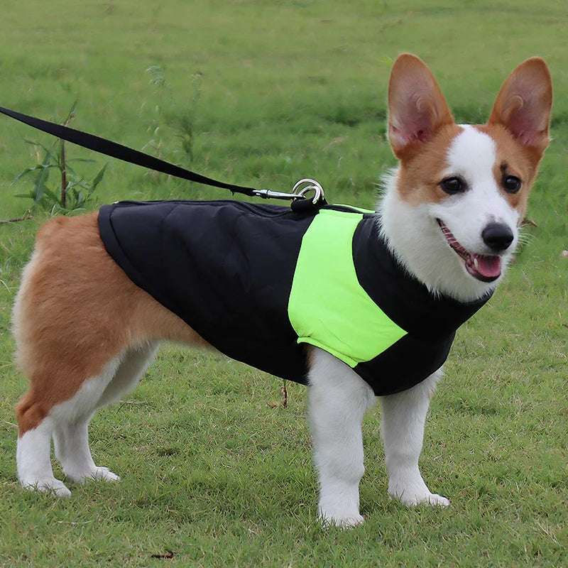 Waterproof Big Dog Vest Jacket Winter Warm Pet Dog Clothes For All Dog Sizes