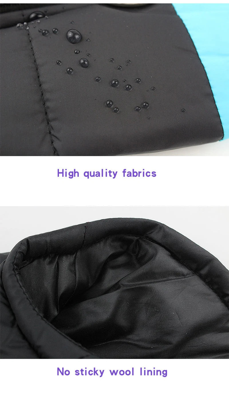 Waterproof Big Dog Vest Jacket Winter Warm Pet Dog Clothes For All Dog Sizes